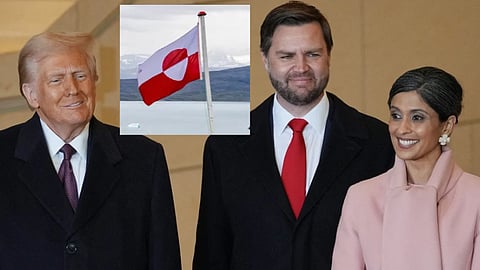 Greenland PM expresses anger of Usha Vances visit