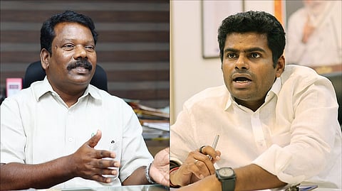 annamalai alleges that Selvaperunthagai has committed a massive corruption