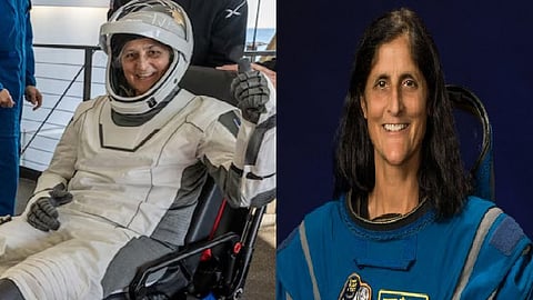 sunita williams says india looks amazing from space