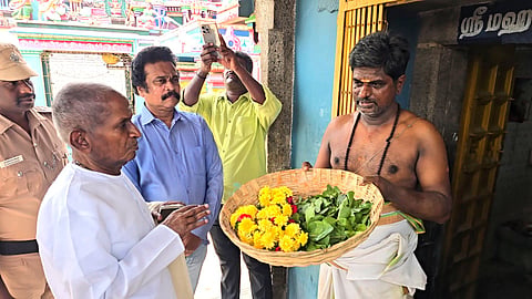 இளையராஜா சாமி தரிசனம் 