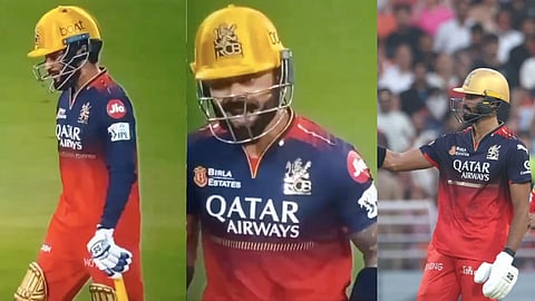 virat kohli angry on patidar