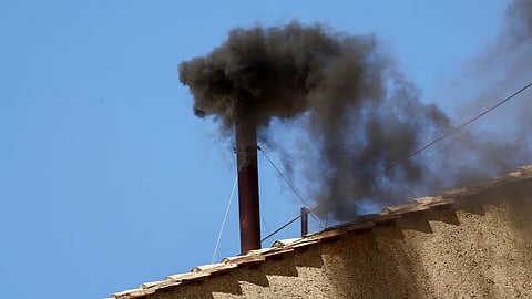 white smoke signals new pope elected