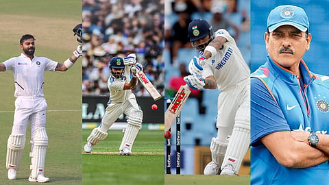 ravi shastri talks about virat kohli test retirement