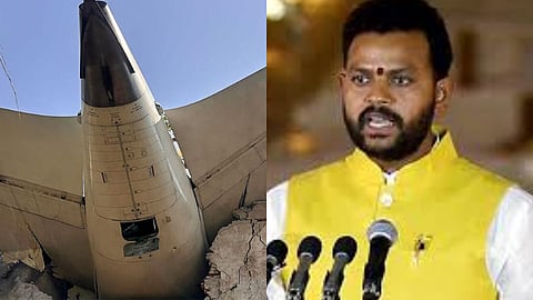 union minister raj mohan naidu explain  on ahmedabad plane crash 