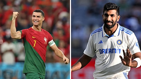 ronaldo - bumrah