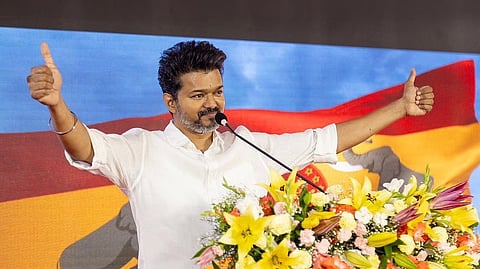 தவெக தலைவர் விஜய்