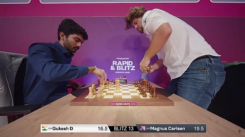 Gukesh Carlsen Berlin Draw 