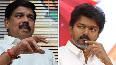 karu nagarajan condemn to vijay 
