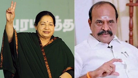 கடம்பூர் ராஜு, ஜெயலலிதா