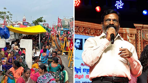 தூய்மை பணியாளர்கள் குறித்து திருமாவளவன்