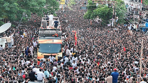 தவெக தலைவர் பரப்புரை