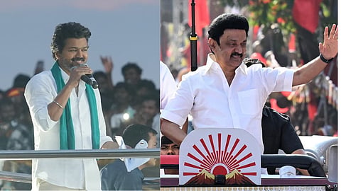 Stalin Examines Field Study Report on Causes of DMK Electoral Defeat