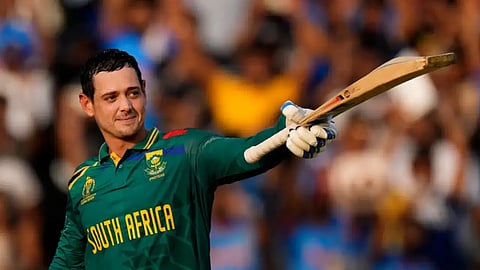 quinton de kock set to come back from ODI retirement to play against Pak