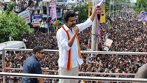 tvk chief vijay campaign speech in karur