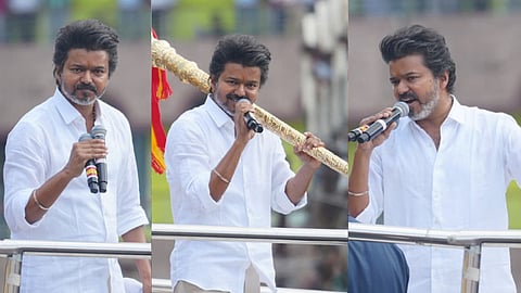 நாமக்கல் பரப்புரையில் விஜய்