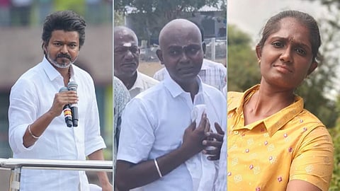 விஜயை பார்க்க சென்று நெரிசலில் உயிரிழந்த 5 வயது மகளின் தாய்