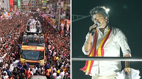 கரூர் கூட்டநெரிசலில் 39 பேர் உயிரிழப்பு, உயர்நீதிமன்றம் தாமாக முன்வந்து விசாரிக்க வேண்டும் தவெக மனு