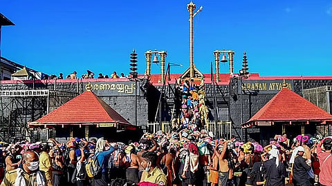 sabarimala devaswom board gold theft case 9 person fir