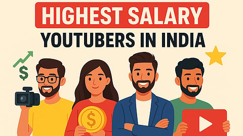 Top 10 richest YouTubers in India