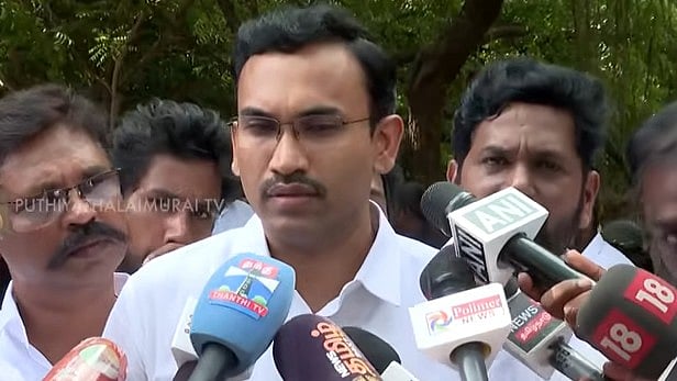 தவெக கொள்கை பரப்பு பொதுச் செயலாளர் அருண்ராஜ்