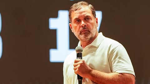 rahul gandhi says on haryana election vote theft 