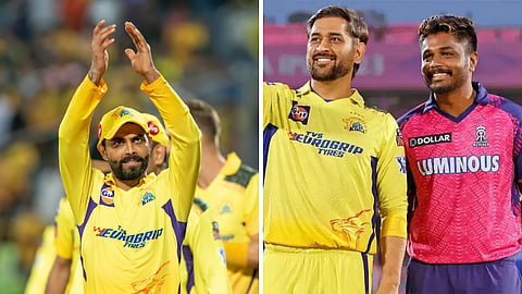 jadeja - dhoni - sanju samson