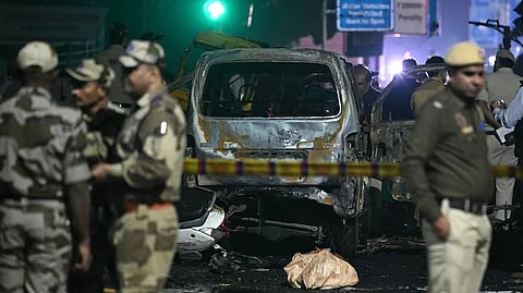 delhi blast car was in with haryana plates