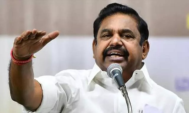 எடப்பாடி பழனிசாமி