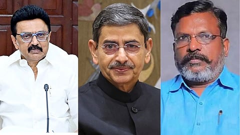 Raj Bhavan name chage issue CM Stalin criticism thiruma support