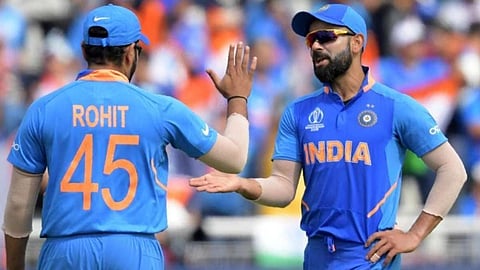 ICC ODI rankings rohit sharma first virat kohli rises to No2