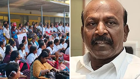 தமிழகம் முழுவதும் செவிலியர்கள் போராட்டம்