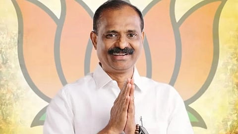 புதிதாக தேர்ந்தெடுக்கப்பட்டிருக்கும் பாஜக மேயர் விவி ராஜேஷ் 