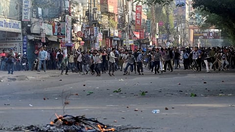 beaten set afire in Bangladesh again Hindu businessman 