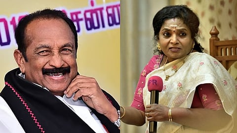 வைகோ, தமிழிசை சௌந்தரராஜன்