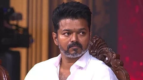 தவெக தலைவர் விஜய்