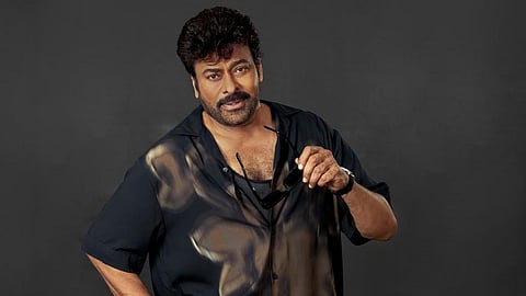 Actor Chiranjeevi blessing Jason Sanjay