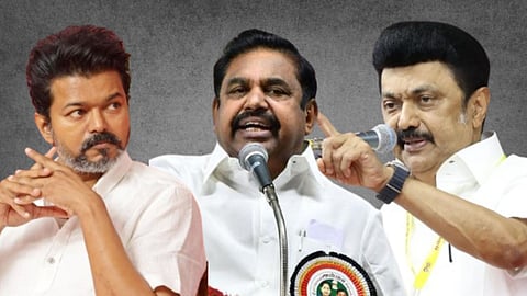 எடப்பாடி பழனிசாமி, தவெக தலைவர் விஜய், முதல்வர் ஸ்டாலின்
