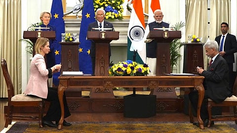 India - EU trade deal signed 