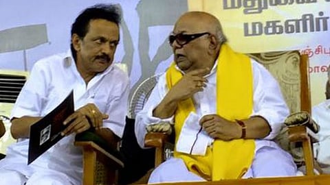 கலைஞர் கருணாநிதி, ஸ்டாலின்