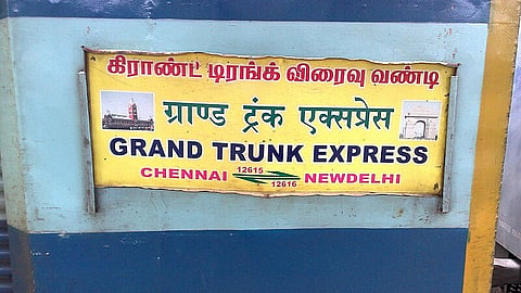 Grand Trunk Express Catches Fire While Heading to Chennai