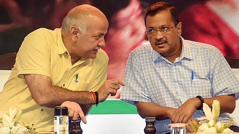 Arvind Kejriwal, Manish Sisodia 
