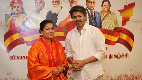 விஜய்க்கு தவெக ரஞ்சனா நாச்சியார் அறிக்கை!