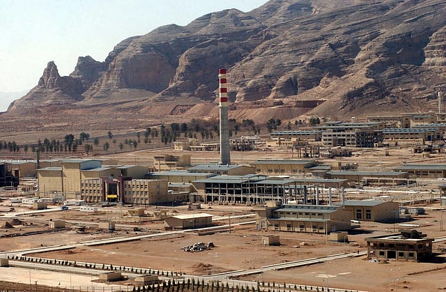 Natanz Nuclear facility , iran 