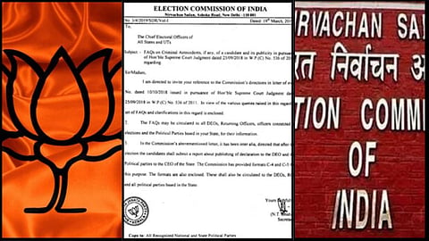 Kerala BJP Seal on ECI Letter Sparks Controversy