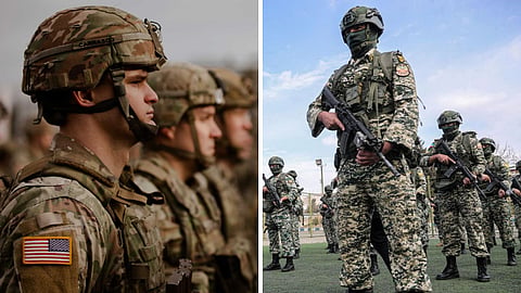 america, iran army