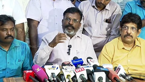 Thirumavalavan Responds to Vaiko’s Nobel Prize Jibe