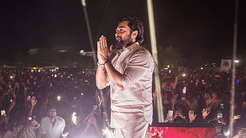 I'm not a hero, Karuppusamy is the hero says Suriya 