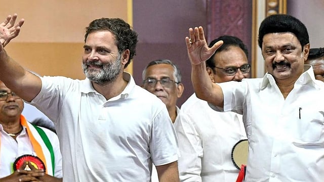 Rahul Gandhi & Mk Stalin 