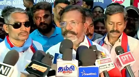 Thirumavalavan Explains Why VCK Backed TVK Government