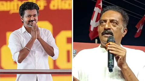 விஜய் , பிரகாஷ்ராஜ்